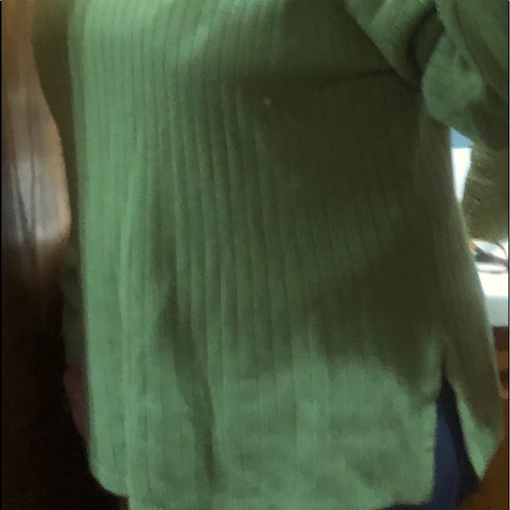 Sag Harbor Mint-Sage Green Sweater XL